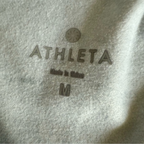 Athleta | Sierra Nevada Top in Granite Gray Victory | Sz M - Picture 5 of 7